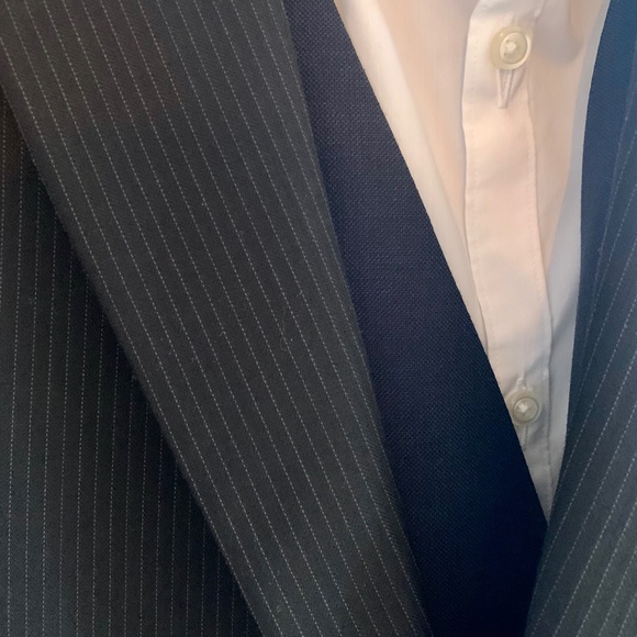 Tommy Hilfiger Suit, Vest, and Dress Shirt - Picture 7 of 8